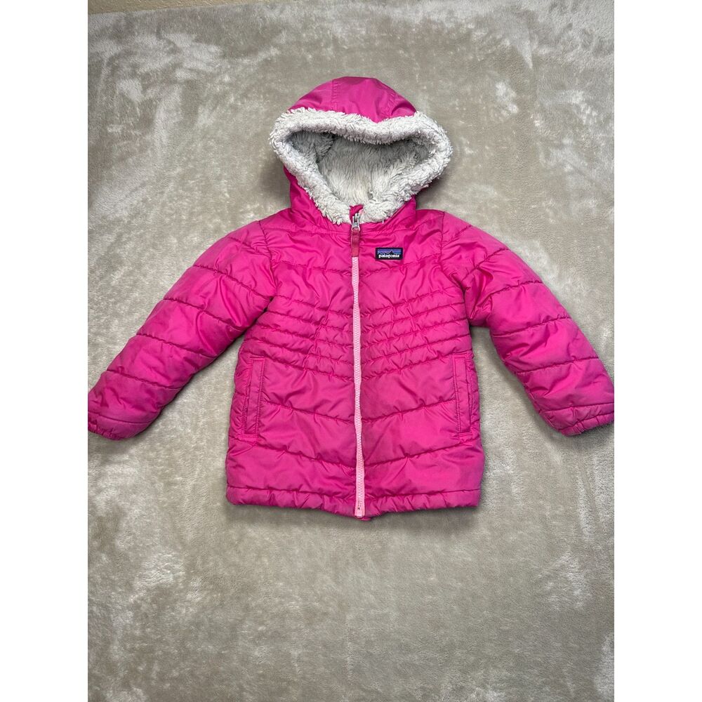 Patagonia Baby Down Wintry Snow Coat Puffer 3T Pink